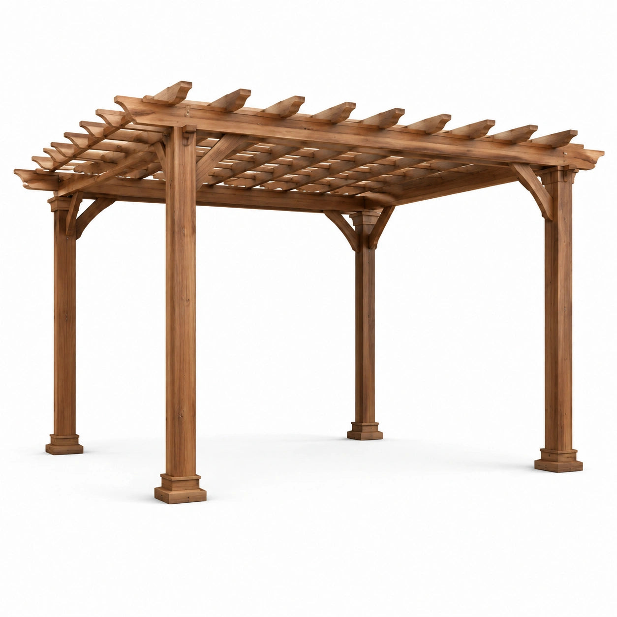 Pergola in legno di abete 300x300x240 cm