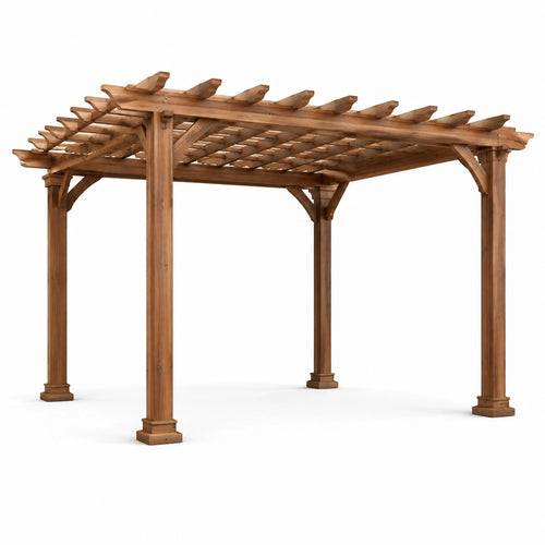 Pergola in legno di abete 300x300x240 cm